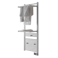 Deltacalor PAPILLON Double 500 Watt elektromos törölközőszárítós radiátor - 2 db nyitható radiátor taggal (fehér)