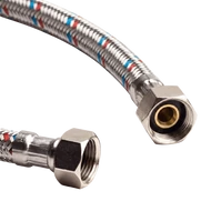Flexibilis, 500 mm vízbekötőcső szett 1/2" / BB, D13 mm (2 db)