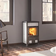 La Nordica ROSSELLA R1 5.0 CERAMICA fatüzelésű kályha (9 kW)