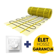 MAGNUM Mat elektromos fűtőszőnyeg, 2 m2 = 300 W termosztáttal