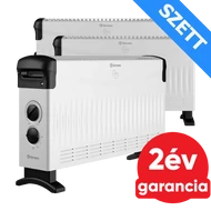 Thermex elektromos fűtőpanel, konvektor manuális hőfokszabályzóval 2000 W fehér - 3 db szett