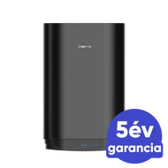 50 L, 2000 Watt teljesítmény, fekete lapos bojler, Smart Wifi vezérléssel / Thermex
