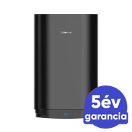 80 L, 2000 Watt teljesítmény, fekete lapos bojler, Smart Wifi vezérléssel / Thermex