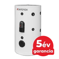 rozsdamentes, egy hőcserélős álló indirekt HMV tartály 300 liter / WENTOREX 