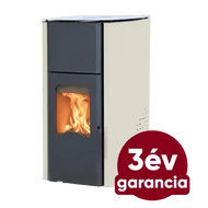 WENTOREX Garda PS-H 25 vízteres pellet kályha (25 kW / krém)