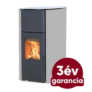 WENTOREX Garda PS-H 25 vízteres pellet kályha (25 kW / szürke)