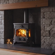 Klasszikus, szabadon álló öntöttvas tüzelésű kályha / WENTOREX Matterhorn 8 kW