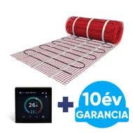 Wentorex U-HEAT Mat elektromos fűtőszőnyeg 7 m2 / 1050 Watt + digitális Design WiFi termosztát / padlófűtés szett