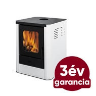 Falcon RIMINI Comodo Central W18 vízteres fatüzelésű kályha (18 kW - fehér)