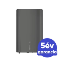 modern stílus és hagyományos vezérlés találkozása - antracit lapos bojler 50 liter / 2500 Watt