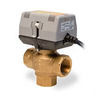 FALCON 3-járatú váltószelep és mozgató motor szett (1")