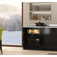La Nordica VERONA INOX XXL fatüzelésű tűzhely (7 kW)