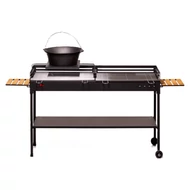 kétrészes mobil grillsütő állvány 134x40 cm / MSS Premium FM R