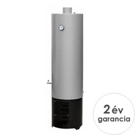 MSS FM 120 fatüzelésű acél vízmelegítő - 120 literes tartállyal / 7,5 kW-os tűztérrel