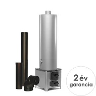 MSS fatüzelésű vízmelegítő70 liter bojler + 3 db füstcső szett