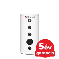 rozsdamentes, padlón álló hűtési-fűtési puffer tartály 150 liter / WENTOREX Red