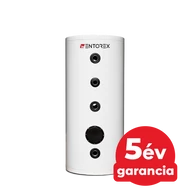 rozsdamentes, padlón álló hűtési-fűtési puffer tartály 200 liter / WENTOREX Red