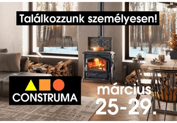 Mi ott leszünk! És Te? - CONSTRUMA / Otthondesign kiállítás 2026