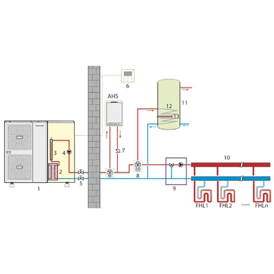 Kép 19/19 - Centrometal HP-Cm Monoblock 16 kW levegő-víz hőszivattyú (R32 / 400V / A+++)