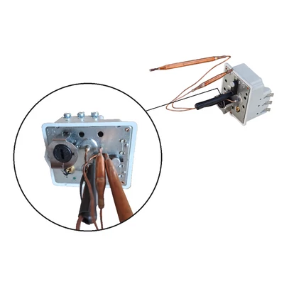 Kép 5/7 - ELDOM BCE - EWH 1000 padlón álló elektromos vízmelegítő (961 liter / 12 kW / 1010 mm Ø)