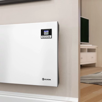 Kép 2/11 - ELDOM GALANT-2 20 WiFi elektromos fűtőpanel programozható vezérléssel (2000 W - iOS és Android)