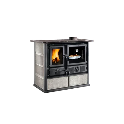 Kép 2/2 - La Nordica ROSA 16 PETRA fatüzelésű tűzhely (8,8 kW)