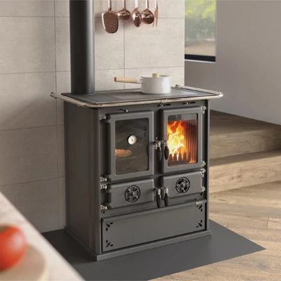 Kép 4/4 - La Nordica ROSETTA SINISTRA 5.0 STEEL fatüzelésű tűzhely (7