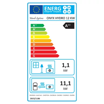 Kép 6/6 - RUBYNOR ONYX HYDRO 12 - energiacímke