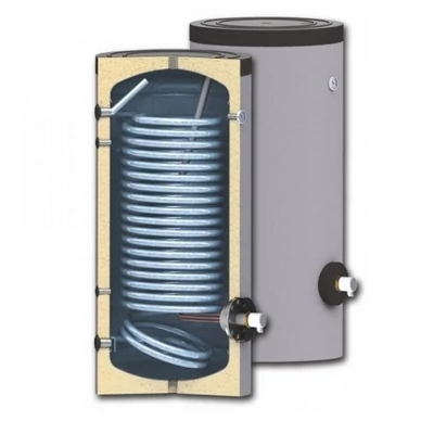 Kép 2/4 - SUNSYSTEM SWP N 200 indirekt használati meleg víz tartály hőszivattyúhoz (200 liter) - 1 hőcserélővel