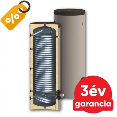 Kép 1/9 - Értékcsökkent SUNSYSTEM SWP NL 300 indirekt használati meleg víz tartály hőszivattyúhoz (300 liter) - 1 hőcserélővel