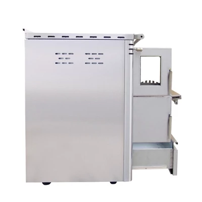 Kép 7/14 - SENKO SG-75 fatüzelésű sparherd, tűzhely beépített sütővel (8,1 kW / Krém)
