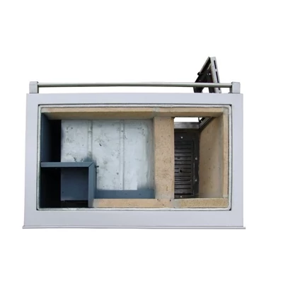Kép 9/14 - SENKO SG-75 fatüzelésű sparherd, tűzhely beépített sütővel (8,1 kW / Krém)