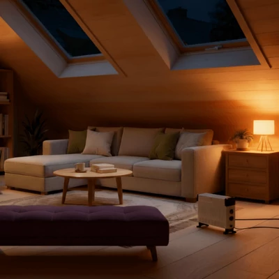 Kép 3/10 - THERMEX CADORNA 2000 elektromos fűtőpanel lábon álló kialakítással - 2 db-os szett (2 kW / fehér)