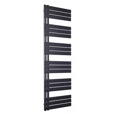 Kép 3/5 - WENTOREX Asymmetric Central 500/1700 vízteres, törölközőszárító radiátor (fekete - 500 mm)