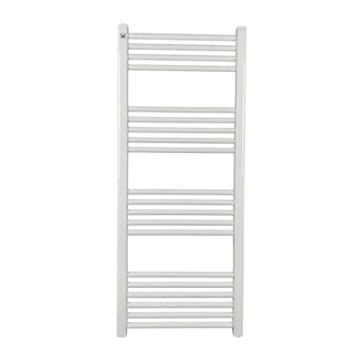 Kép 1/5 - WENTOREX Tolla Central 500/1200 vízteres, törölközőszárító radiátor (fehér - 500 mm)