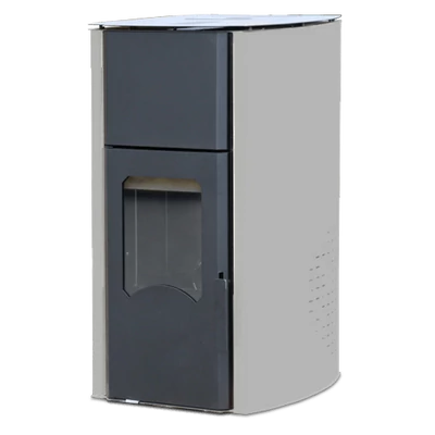 Kép 3/12 - WENTOREX Garda PS-H 25 vízteres pellet kályha (25 kW / szürke)