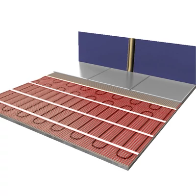 Kép 6/17 - Wentorex U-HEAT Mat elektromos fűtőszőnyeg hidegburkolathoz 2 m2 / 300 Watt - padlófűtés 150 W/m2