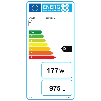 Kép 3/4 - APAMET ELIT 1000 hűtési és fűtési puffer tartály - energiacímke