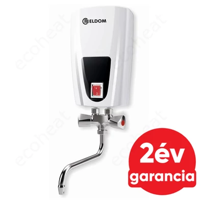 Kép 1/7 - ELDOM E41 konyhai elektromos átfolyós vízmelegítő (3,5 kW)