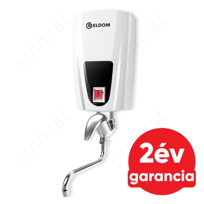 Kép 1/8 - ELDOM E52 konyhai elektromos átfolyós vízmelegítő egykaros csapteleppel (5 kW)