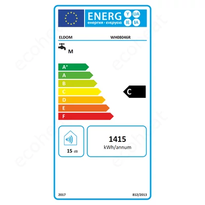 Kép 3/5 - ELDOM Favourite 80 HR - energiacímke