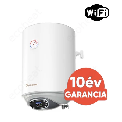 Kép 1/6 - ELDOM Favourite 50 Smart WiFi - elektromos vízmelegítő (50 liter / 1,5 kW / 387 mm Ø)