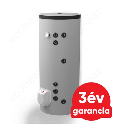 Kép 1/3 - ELDOM Green Line S21200 álló indirekt HMV tartály (200 liter / 2 párhuzamos hőcserélő / fűtőbetét nélkül)