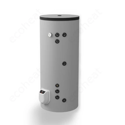 Kép 2/5 - ELDOM Green Line S21 300 álló indirekt HMV tartály (300 liter / 2 párhuzamos hőcserélő / 9 kW elektromos fűtőbetét)