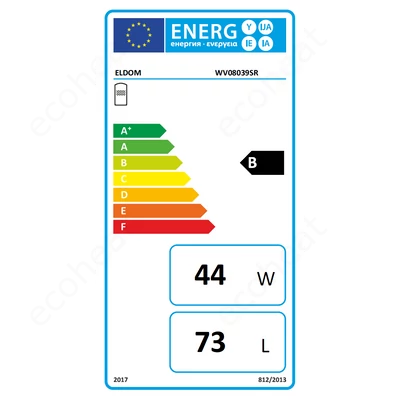 Kép 2/5 - ELDOM Green Line SR80 - energiacimke