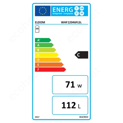 Kép 5/5 - ELDOM New Green Line SL 120 fekvő - fali indirekt HMV tartály 1 hőcserélővel (balos / 120 liter / 3 kW)