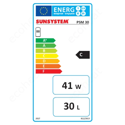 Kép 2/4 - Sunsystem PSM 30 hűtési és fűtési puffer tartály szigeteléssel hőszivattyúhoz (30 liter)