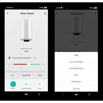 Kép 9/11 - THERMEX DIGITAL Wi-Fi - magyar nyelvű Thermex Home App