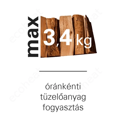Kép 6/6 - MSS Economic 9 fatüzelésű kályha (9 kW - acéllemez)
