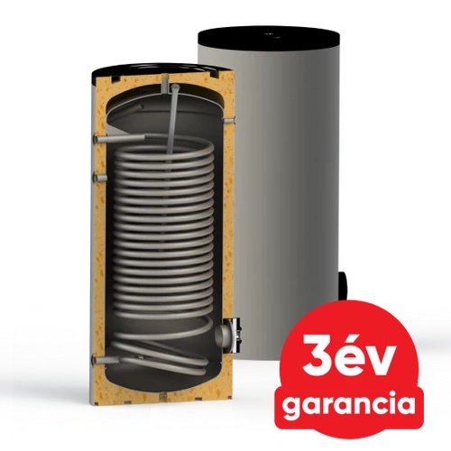 Sunsystem SWP N 2L 150 indirekt használati meleg víz tartály 1 extra méretű hőcserélővel (141 liter)